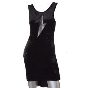 FREE SHIPPING Perfect condition Millau high low dress velvet